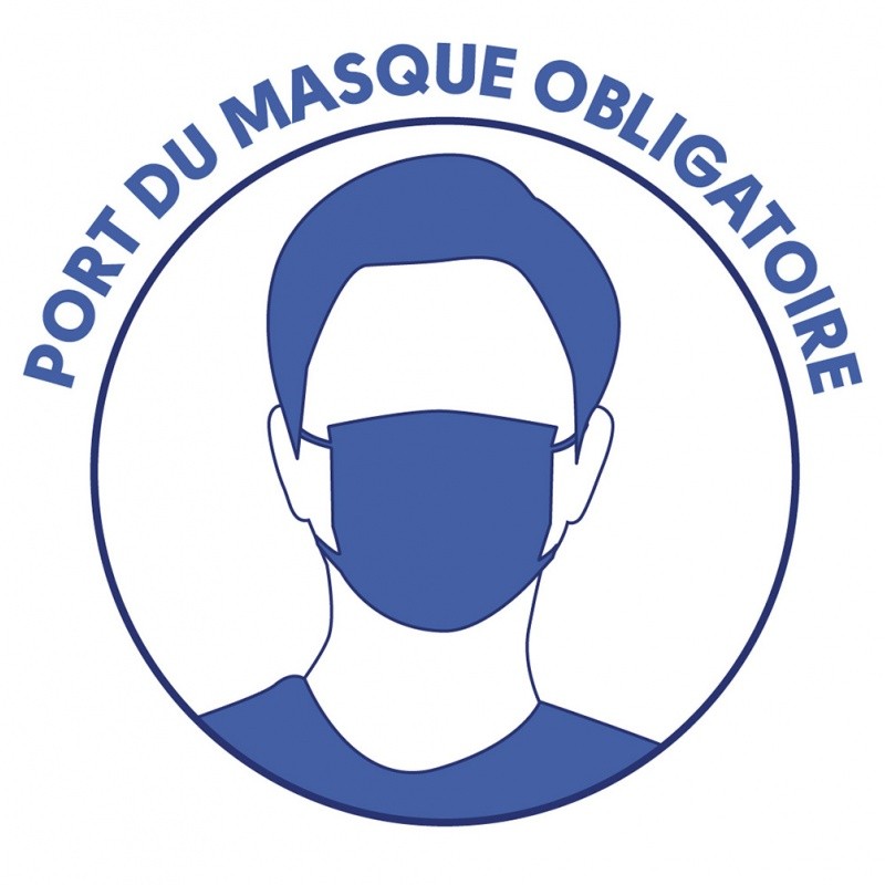 PORT DU MASQUE OBLIGATOIRE EN CENTRE-VILLE - Ville de Saint-Palais-sur-Mer