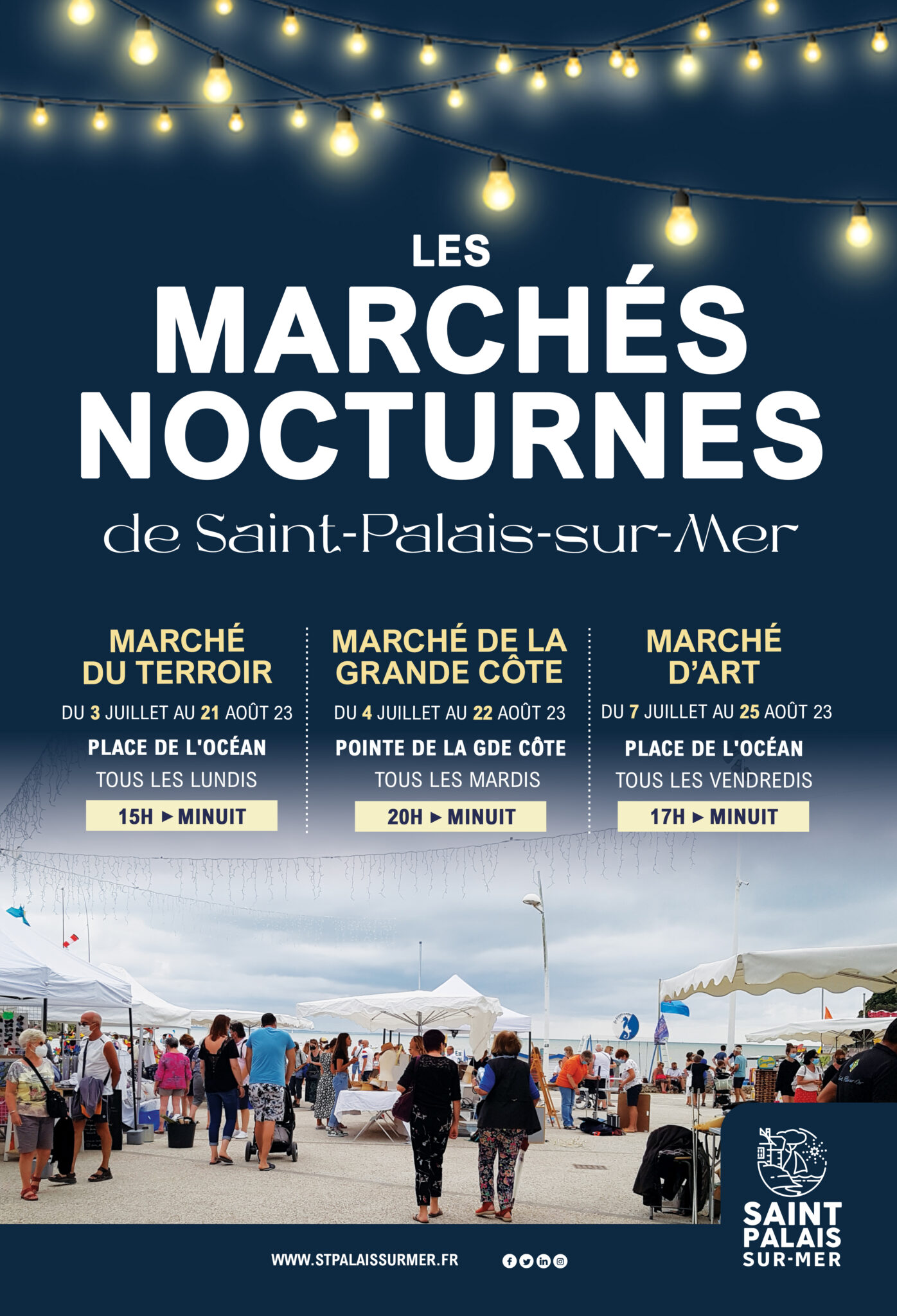 Marchés nocturnes Ville de SaintPalaissurMer — free download