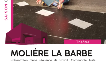 Affiche Molière la barbe