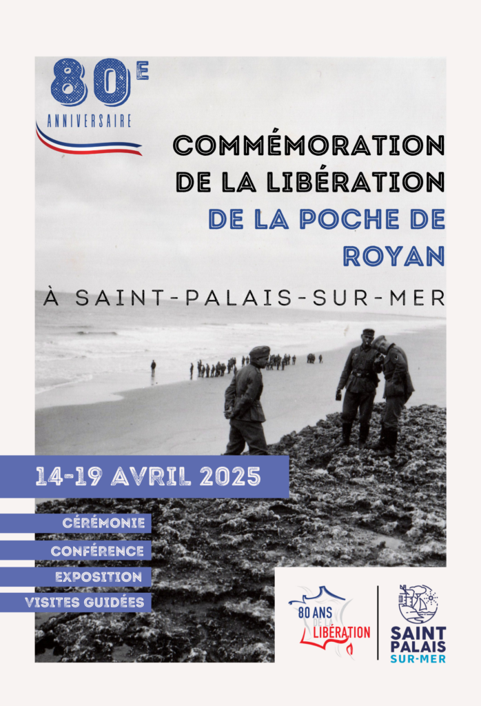 Affiche 80e anniversaire de la libération de Saint-Palais-sur-Mer